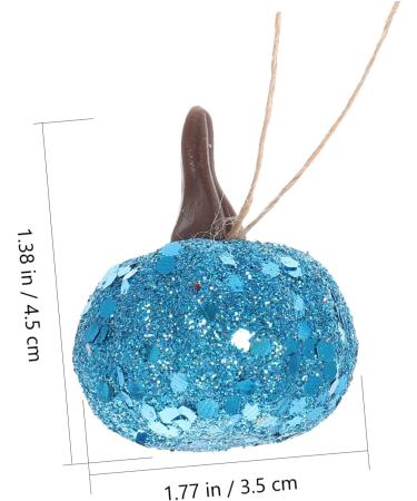 Abaodam 60 Pcs Simulation Foam Pumpkin Hanging Foam Pumpkin Harvest Pumpkins Foam Halloween Pumpkin - Buy Online on GoSupps.com