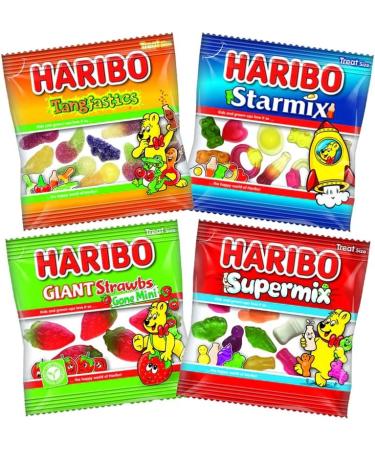 Mini Sweets Bags - 40 x Random Mixed Mini Bags Sweets 16g - Buy Online on GoSupps.com