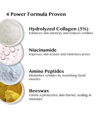 Eye Cream Roller with Collagen & Peptides | Anti-Aging Rapid Wrinkle Repair & Dark Circle Treatment - Hydrating Formula Made in Korea (1.01 Fl Oz - Buy Online on GoSupps.com