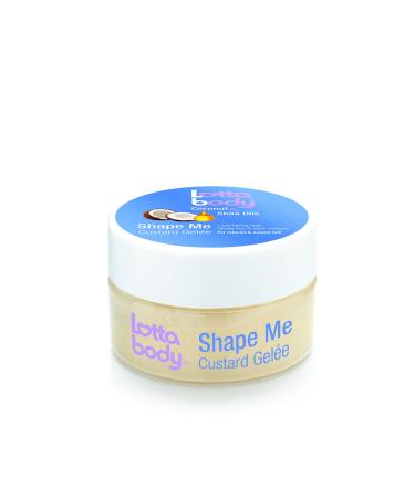 Lottabody Shape Me Custard Gelee With Coconut - Shea Oils  7 Oz Clean Scent 7 Ounce (Pack of 1)