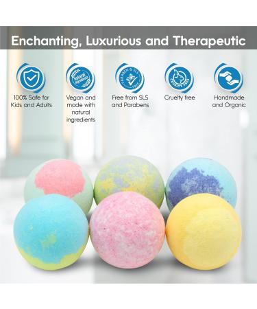 Mist Tree London Unicorn Surprise Jewellery Treasure Bath Bomb Gift Set 6X Large Unicorn Bath Bombs Safe for Kids Birthday Christmas Gifts for Girls in Stunning Gift Box UK Brand - Buy Online on GoSupps.com