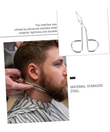 FOMIYES Professional Stainless Steel Tweezers Kit for Men - Straight Tip Eyebrow Tweezers Set with Double Knife Handle - Buy Online on GoSupps.com