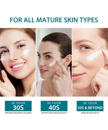 Collagen Face Cream with 7% Hyaluronic Acid - Moisturizing Anti-Wrinkle & Firming Day & Night Cream for Face & Body - Buy Online on GoSupps.com