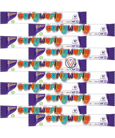 10 x VIMIX Curly Wurly Chocolate Bar 21.5g