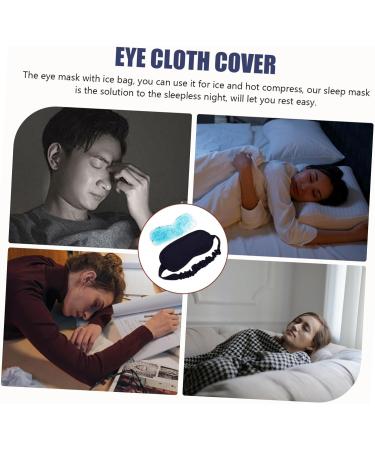 FOMIYES 1 Set Gel Eye Mask Blindfolds for Reusable Eye Mask for Puffy Eyes Hot Cold Bead Eye Mask Eye Relief Eye Gel Kids Eye Patch Eye Patch for Night Eye Goggles Cotton Travel Detachable As Shown 17X9X1CM - Buy Online on GoSupps.com