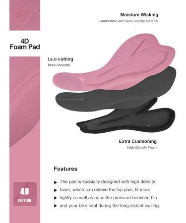 Buy Inbike Women's Long Bicycle Pants with 4D Seat Cushions - Ultimate Comfort for Cycling - Buy Online on GoSupps.com