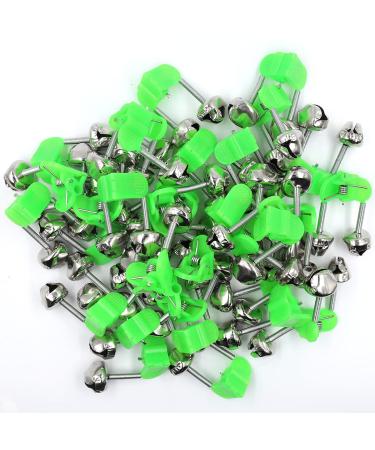 DAFURIET 50 Pieces Fishing Alarm Bells, Plastic Fishing Rod Clips with Dual Alert Bells - Buy Online on GoSupps.com