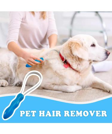 2 Pcs Dual-Sided Dog Shedding Blade Pet Grooming Comb Set Blade for Large Dog Cats Dogs Shedding Brush Tool with Stainless Steel Blade - Buy Online on GoSupps.com