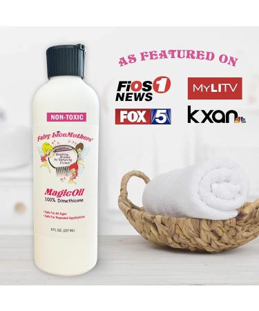 MagicOil Lice Removal Oil | Gentle Head Lice Treatment for Kids | Effective Lice Defense | 8 fl Oz - Buy Online on GoSupps.com