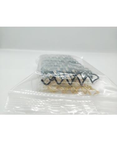 Csirnto 20-Pack Metal Spiral Hair Pins | Styling Clips & Needles for Perfect Hair Updos - Buy Online on GoSupps.com