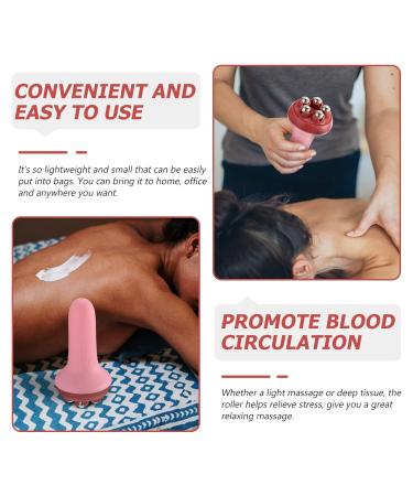 Practical Body Massagers - Massage Roller & Stick for Full Body & Face | Ice Roller & Muscle Trigger Tool | Pink - 14.5x7.5x7.5CM | Shop Now - Buy Online on GoSupps.com
