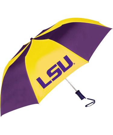Storm Duds LSU Tigers Sporty Two-Tone Umbrella