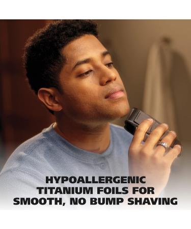 Wahl Bump-Free Rechargeable Foil Shaver | Hypoallergenic Titanium Cutters | Model 7339-300W - Buy Online on GoSupps.com