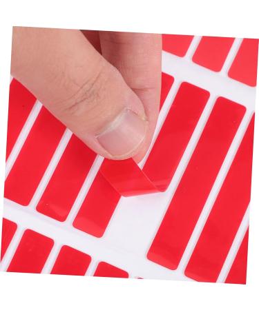 FRCOLOR Double Sided Tape 5 Sheets Crystal Plastic Display Stand Nail Art Tape - Buy Online on GoSupps.com
