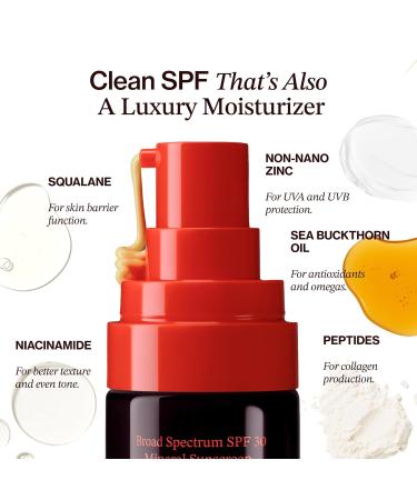 Good Weather Skin Mineral Sunscreen Duo SPF 30 Broad-Spectrum Non-Nano Zinc Face & Neck Sun Protection | Hydrating Anti-Aging Radiant Finish - Buy Online on GoSupps.com