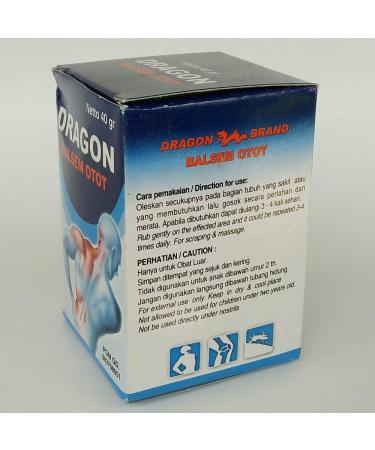 Dragon Balsem Otot - Powerful Muscular Balm - 40g - Buy Online on GoSupps.com