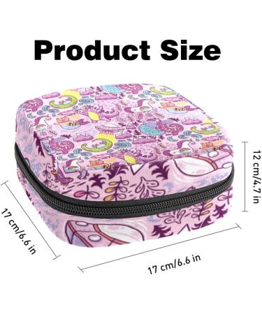 Shop Cool Animals Women's Binding Bags | Large Zipper Menstrual Cup Pocket & Period Inserts Multi-Colored Options Available - Buy Online on GoSupps.com