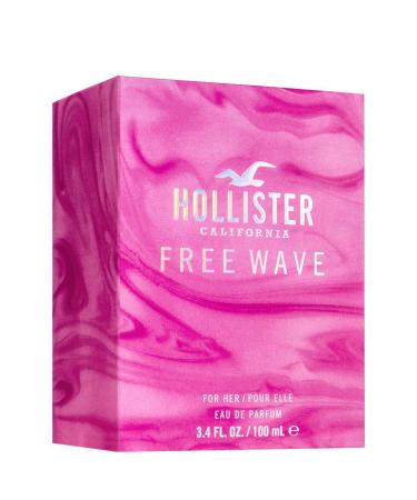 Hollister Free Wave Women EDP Spray Floral 3.4 Fl Oz 3.4 Fl Oz (Pack of 1) - Buy Online on GoSupps.com