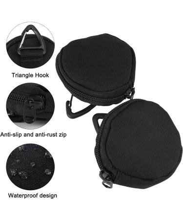 2 Pack Portable Dog Training Treat Bags - Reusable Snack Bags with Carabiner for Travel & Walks - Ideal for Small Dogs - Buy Online on GoSupps.com