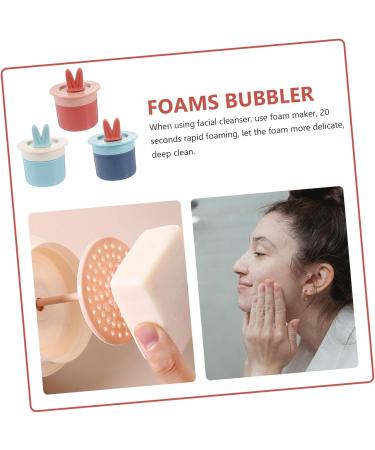 3 Pieces Bubbler Bubble Cup Bubble Maker for Facial Cleansing Soap Maker Facial Foam Maker Shower Gel Shower Gel Simple Foam Cup Bubbler for Facial Cleansing pp Baluue - Buy Online on GoSupps.com
