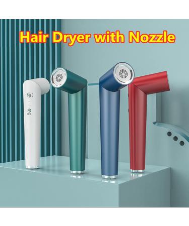 Travel Hair Dryers Portable Foldable Blow Dryer Built-in15000mAh Battery Rechargeable Hair Dryer Hot/Cold Air for Women Green - Buy Online on GoSupps.com