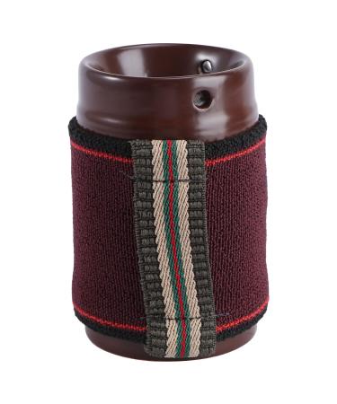Exceart household appliances Tool Chinese handheld ceramic moxibustion jar - Moxibusion can acupuncture ger Moxibustion holder