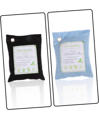 Minkissy 2 Pack Charcoal Bags - Car Odor Removal & Natural Freshener for Home - Odor Absorber for Vehicles - Buy Online on GoSupps.com