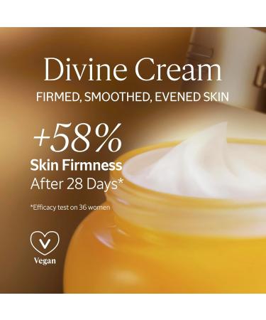 L'OCCITANE Immortelle Divine Cream 50 ml | Vegan & 93% Readily Biodegradable | Natural Alternative to Retinol | Luxury & Clean Beauty Anti-Ageing Moisturizer For All Skin Types - Buy Online on GoSupps.com