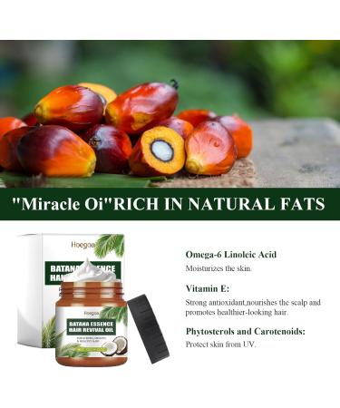 Batana Oil for Healthier Thicker and Fuller Hair New Version Batana Oil 100% Natural Ingredients Batana Oil Suitable for All Hair Types - Buy Online on GoSupps.com