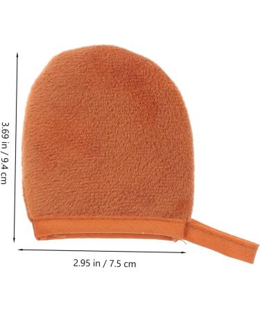  TOVINANNA 2 Pieces Lotion Applying Glove Applicator for Self Tanning Glove Sun Adult Tanning Aids Tanning Gloves Self Tanner Plush Brown - Buy Online on GoSupps.com