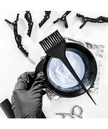 18-Piece Hair Dye Brush Set - Complete Hair Color Accessories Kit | Salon & DIY Tools Gloves Comb Bowl & More - Buy Online on GoSupps.com