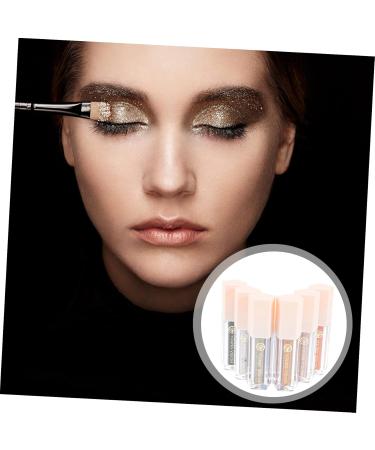 Healeved 12 Pcs Eye Shadow Set Eye Makeup Accessories Korean Glitter Eyeshadow Makeup Tools Highlighter - Buy Online on GoSupps.com
