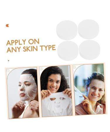 FRCOLOR 100pcs Compressed Disposable Facial Mask Sheets | DIY Travel Home Skin Care | Individually Wrapped Dry Cotton Masks - Random Color Bronze - Buy Online on GoSupps.com