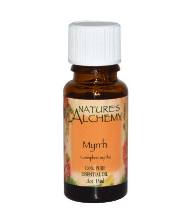 Natures Alchemy Essential Oil Myrrh 0.5 oz Liquid