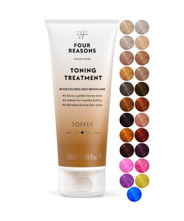 FOUR REASONS Color Mask Reconstructive Treatment Toning Conditioner Toffee Toffee (Old Packaging)