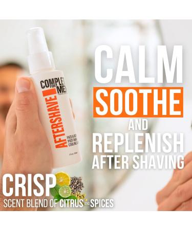 Buy Natural Alcohol-Free Aftershave for Men - Soothing & Cooling Shave Gel for Sensitive Skin - Buy Online on GoSupps.com