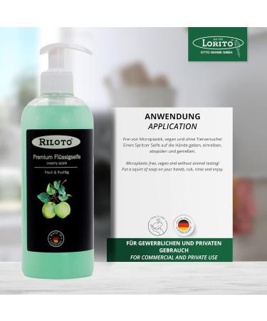 Lorito Liquid Soap Set - 7x500ml Hand Soap Variety | pH-Neutral & Gentle for Sensitive Skin | 7 Fragrances for All Skin Types - Buy Online on GoSupps.com