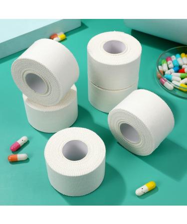 FOMIYES 6 Rolls Athletic Tape - Pre Wrap Gymnastics & Joint Support for Ankle Knee & Hockey | Durable Cotton Fabric Tape for Optimal Performance - Buy Online on GoSupps.com