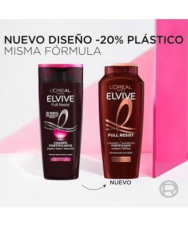 L'Or al Paris Elvive Full Resist Champ Fortificante 380Ml - Buy Online on GoSupps.com