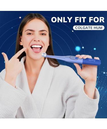 10 Pack Colgate Hum Compatible Toothbrush Heads - Replacement Brush Heads for Smart Electric Toothbrush - Buy Online on GoSupps.com