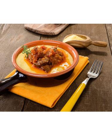 Molino Riva Instant Polenta 2.2 lb | Quick & Easy 2-Minute Ready-to-Enjoy Meal | Pack of 1 - Buy Online on GoSupps.com