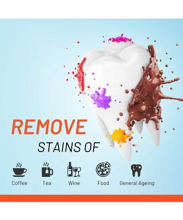 White Glo Charcoal Deep Stain Remover Strips - Remove 10 Years of Stains in 7 Days - Buy Online on GoSupps.com