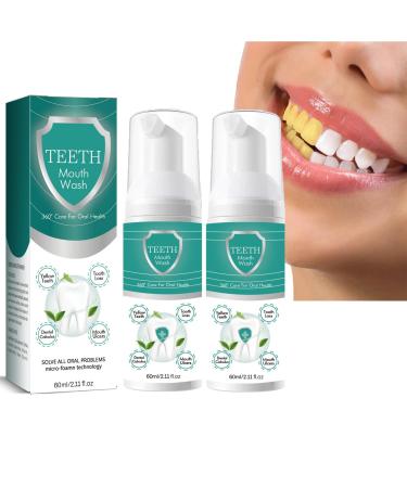 2PC Hudos mouthwash for teeth - loosens all oral problems Hudros mouthwash for teeth loosens all oral problems lighten teeth toothpaste tooth -litting mouthwash