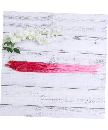 FOMIYES Synthetic Hairpiece Braids Hair Extensions Clip on Ponytails Synthetic Wigs Braid Hair Clips Gradient Hair Braid Ponytail Wigs Ponytail Hair Extensions Women's Highlight Hair Piece Size 1 Picture 5 - Buy Online on GoSupps.com