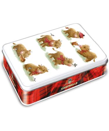 Campbells Shortbread Cute Cow Tin - 150g - Buy Online on GoSupps.com
