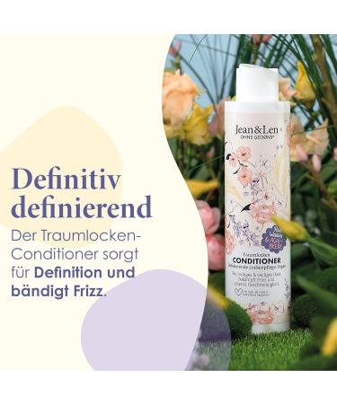 Jean & Len Dream Curls Conditioner - Reiswasser & A aibere for Curly & Wavy Hair | Frizz Control Smoothness Vegan Paraben & Silicone-Free | 300 ml - Buy Online on GoSupps.com