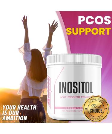 Inositol (Myo-Inositol) Powder 300g | Premium Powder for PCOS Support & Hormonal Balance - Buy Online on GoSupps.com