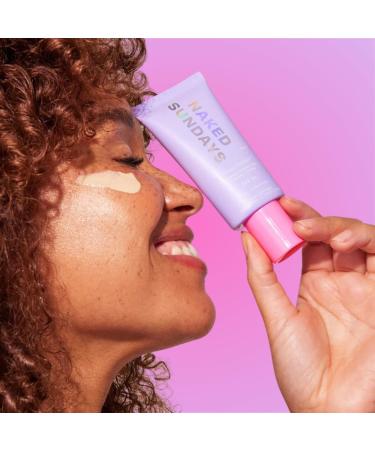 Naked Sundays SPF 50 Mineral Sunscreen for Sensitive Skin BeautyBarrier Priming Lotion with Zinc Oxide & Cica Sheer Finish Broad Spectrum UVA&UVB - 50ml - Buy Online on GoSupps.com
