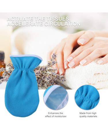 SHERCHPRY 4pi ces Gants De Paraffine Et Couvre Soins Mains Spa Hydratant Doux Et Confortables Favorise Absorption Soins Bleu - Buy Online on GoSupps.com