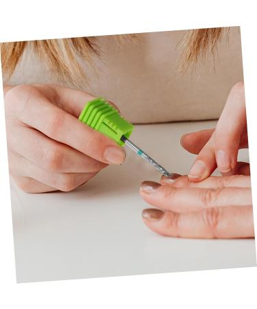 Healeved Nail Polisher Nail Drill Bits Nail Bits for Women Nail Bits for Nail Drill Manicure Drill Bits Manicure Art Drill Bits Manicure Accessories Manicure Nail Bits Nail Art Tools 7.00X1.30X1.30CM Green - Buy Online on GoSupps.com
